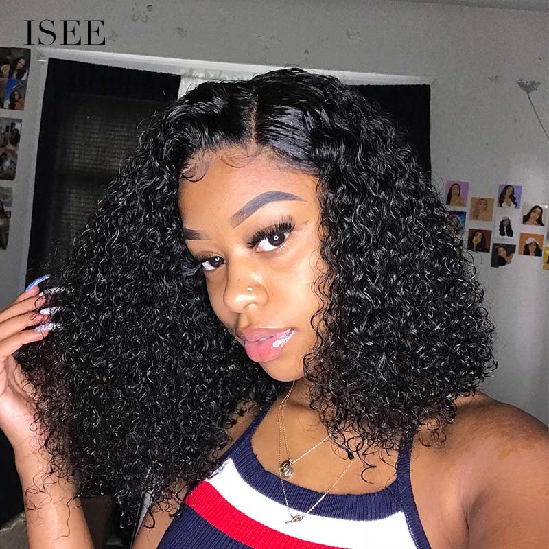 ISEE HAIR, See Your Beauty Lace Front Human Hair Wigs, Lace Frontal Kinky Curly  Wigs | ISEE HAIR iseehair