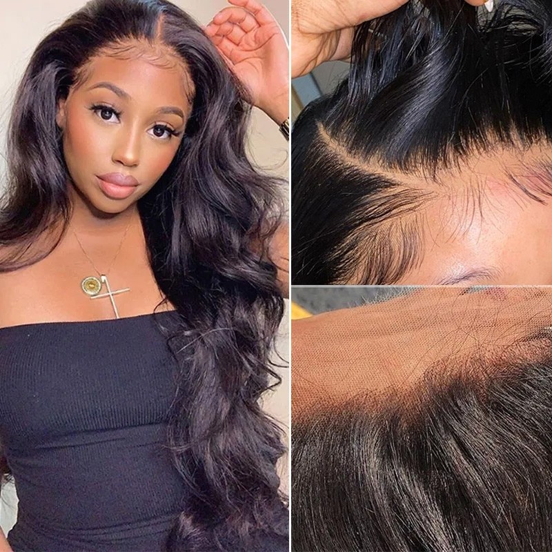 HD Lace Wigs 5x5 Inch Hand-Tied Lace Front Closure Wig With Closure 16-28  Inch Length | Nadula